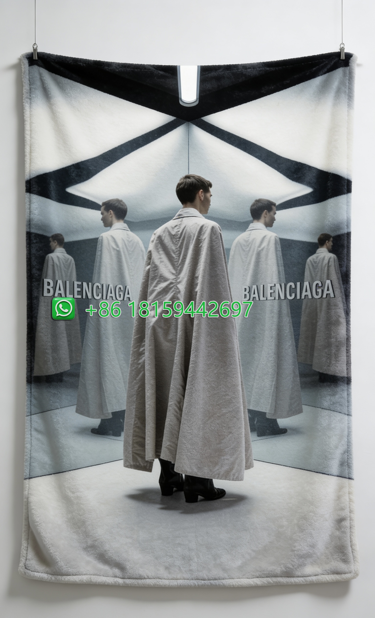 Balenciaga Throw Blankets